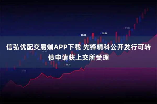 信弘优配交易端APP下载 先锋精科公开发行可转债申请获上交所受理